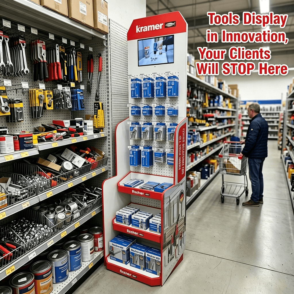 Modular Pegboard Display - view 3